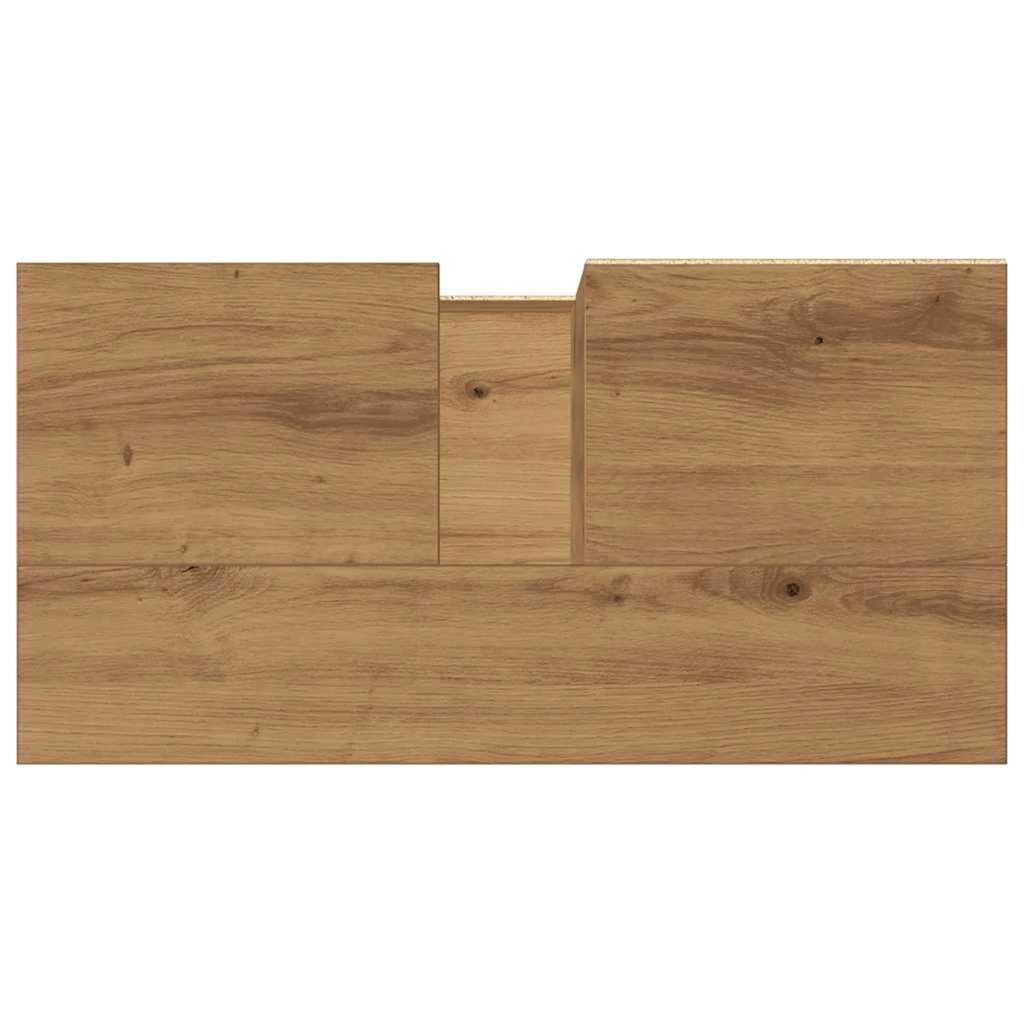 Meuble sous-vasque vidaXL chêne artisan 65x33x60 cm bois d'ingénierie