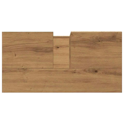 Meuble sous-vasque vidaXL chêne artisan 65x33x60 cm bois d'ingénierie