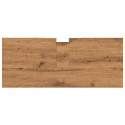 vidaXL Meuble de salle de bain chêne artisanal 80x33x60 cm bois d'ingénierie