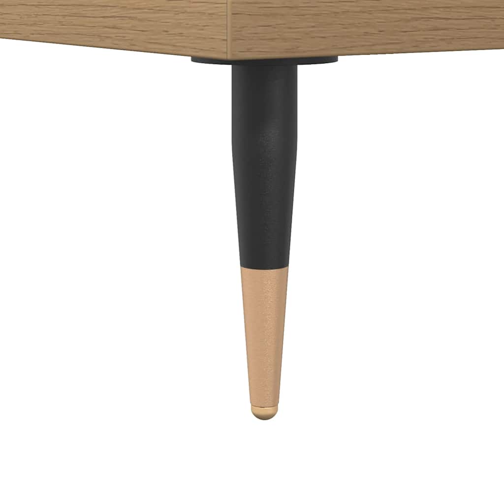 vidaXL Meuble de salle de bain chêne artisanal 80x33x60 cm bois d'ingénierie
