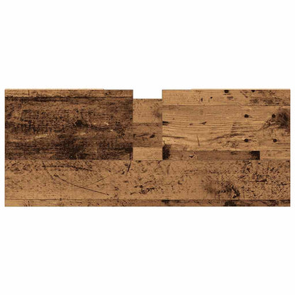 vidaXL Meuble de salle de bain aspect bois de récupération 80x33x60 cm bois d'ingénierie