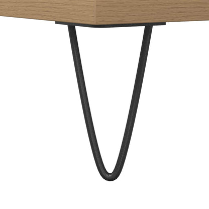 Badschrank Artisan-Eiche 80x33x60 cm Holzwerkstoff