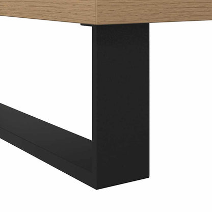 vidaXL Waschbeckenunterschrank Artisan-Eiche 80x33x60 cm Holzwerkstoff