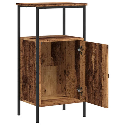 vidaXL Nachttisch Altholz-Optik 41x31x80 cm Holzwerkstoff