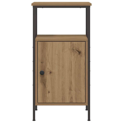 vidaXL Nachttische 2 Stk. Artisan-Eiche 41x31x80 cm Holzwerkstoff