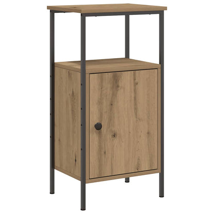 vidaXL Nachttische 2 Stk. Artisan-Eiche 41x31x80 cm Holzwerkstoff