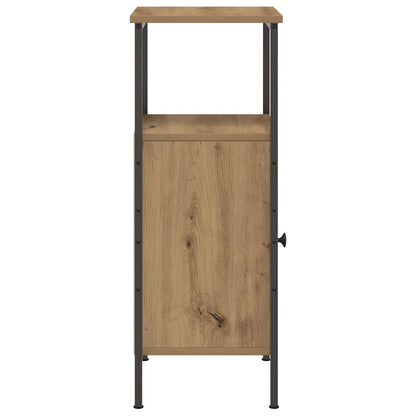 vidaXL Nachttische 2 Stk. Artisan-Eiche 41x31x80 cm Holzwerkstoff