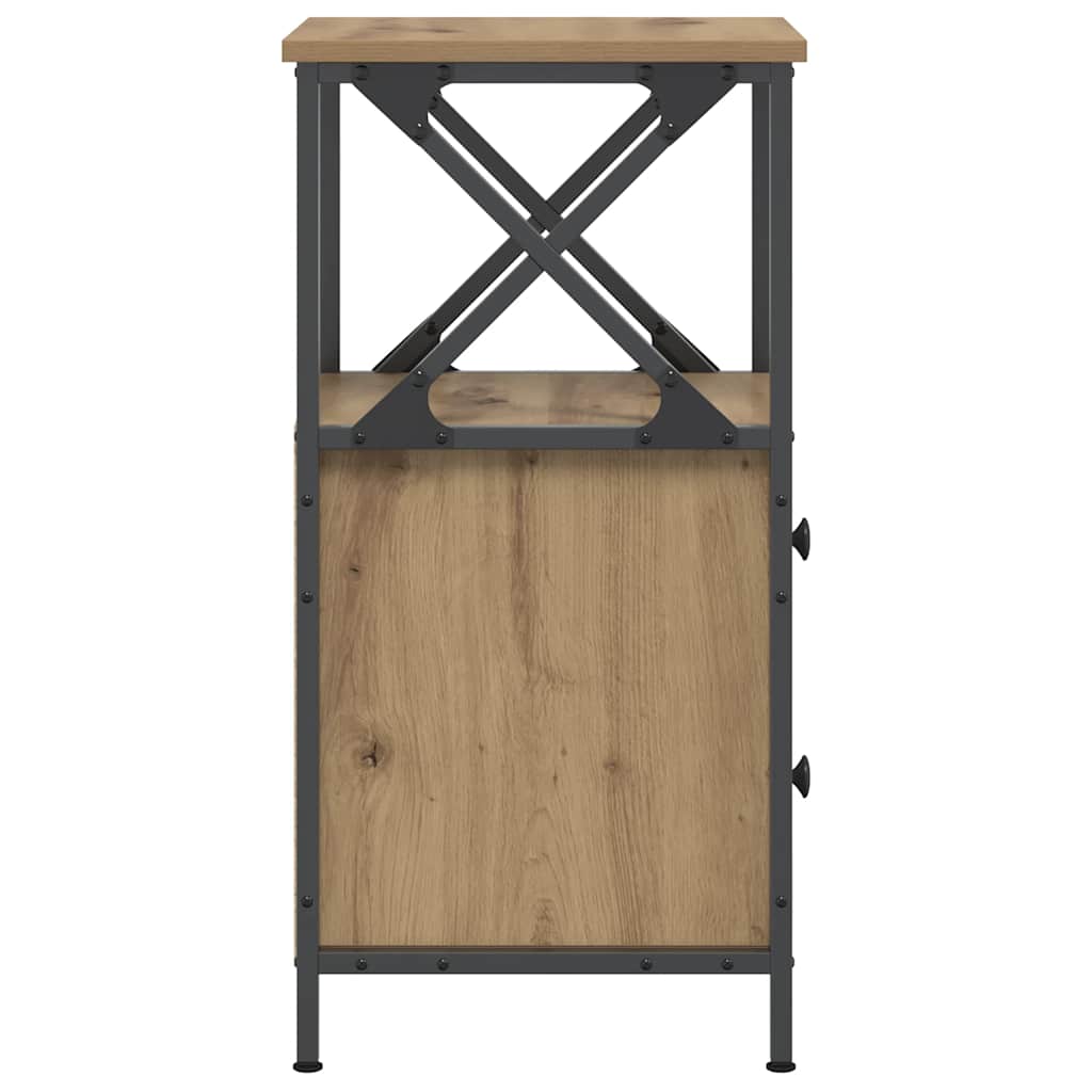 Nachttisch Artisan-Eiche 34x35,5x70 cm Holzwerkstoff