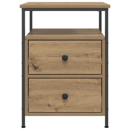 vidaXL Tables de chevet 2 pcs Chêne artisan 44x45x60 cm Bois d'ingénierie