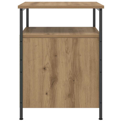 vidaXL Tables de chevet 2 pcs Chêne artisan 44x45x60 cm Bois d'ingénierie