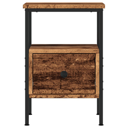 vidaXL Nachttisch Altholz-Optik 34x36x50 cm Holzwerkstoff