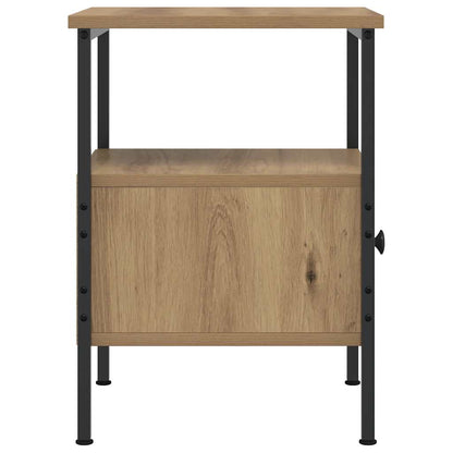 vidaXL Nachttisch Artisan-Eiche 34x36x50 cm Holzwerkstoff