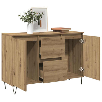 Sideboard Artisan-Eiche 101,5x35x70 cm Holzwerkstoff