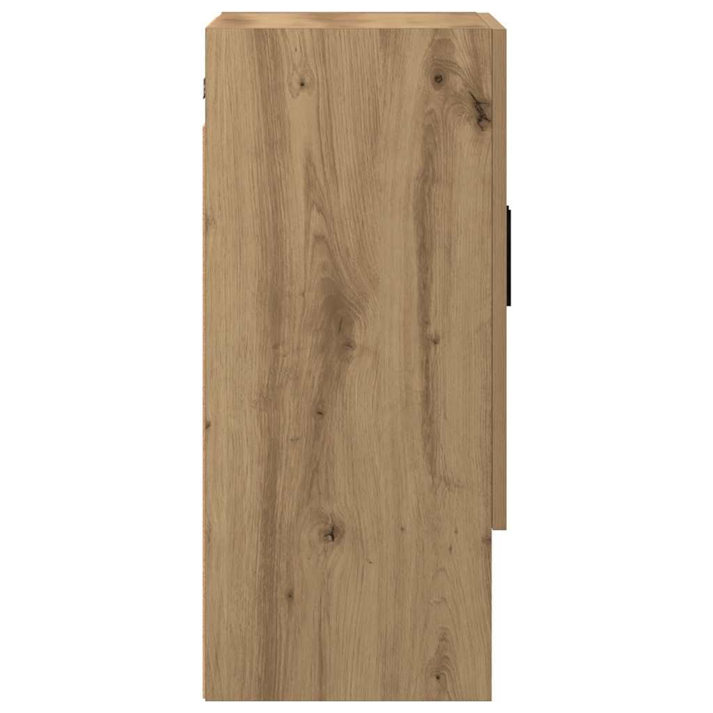 vidaXL Wandschrank Artisan-Eiche 60x31x70 cm Holzwerkstoff