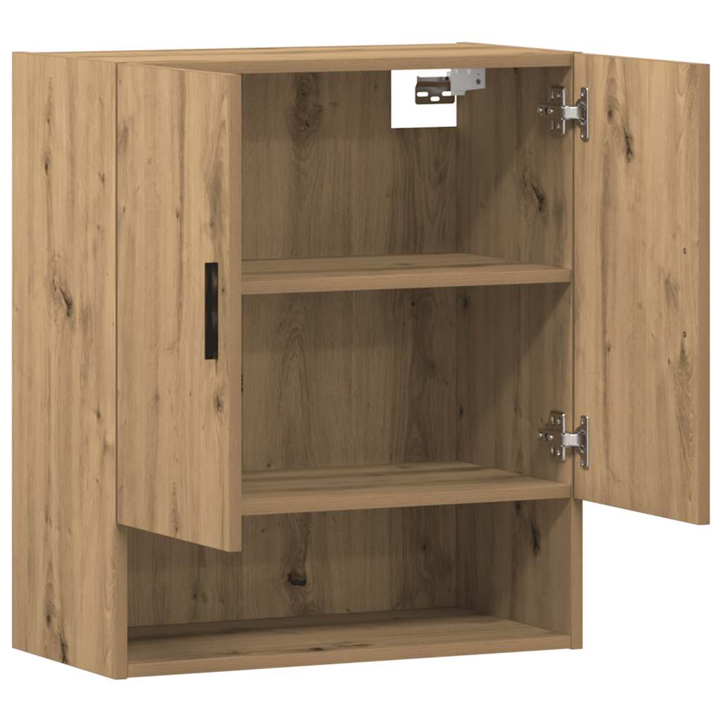 vidaXL Wandschrank Artisan-Eiche 60x31x70 cm Holzwerkstoff