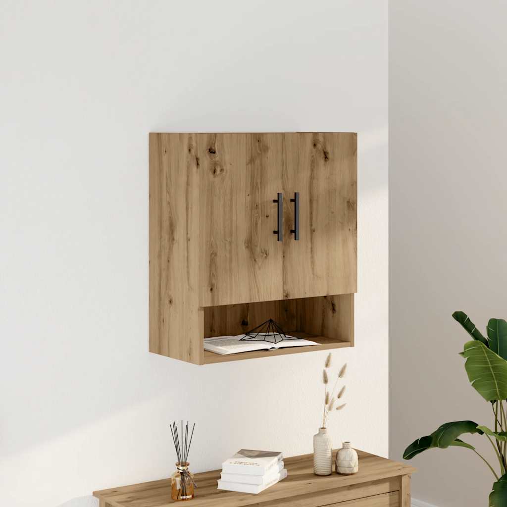 vidaXL Armoire murale chêne artisan 60x31x70 cm bois d'ingénierie