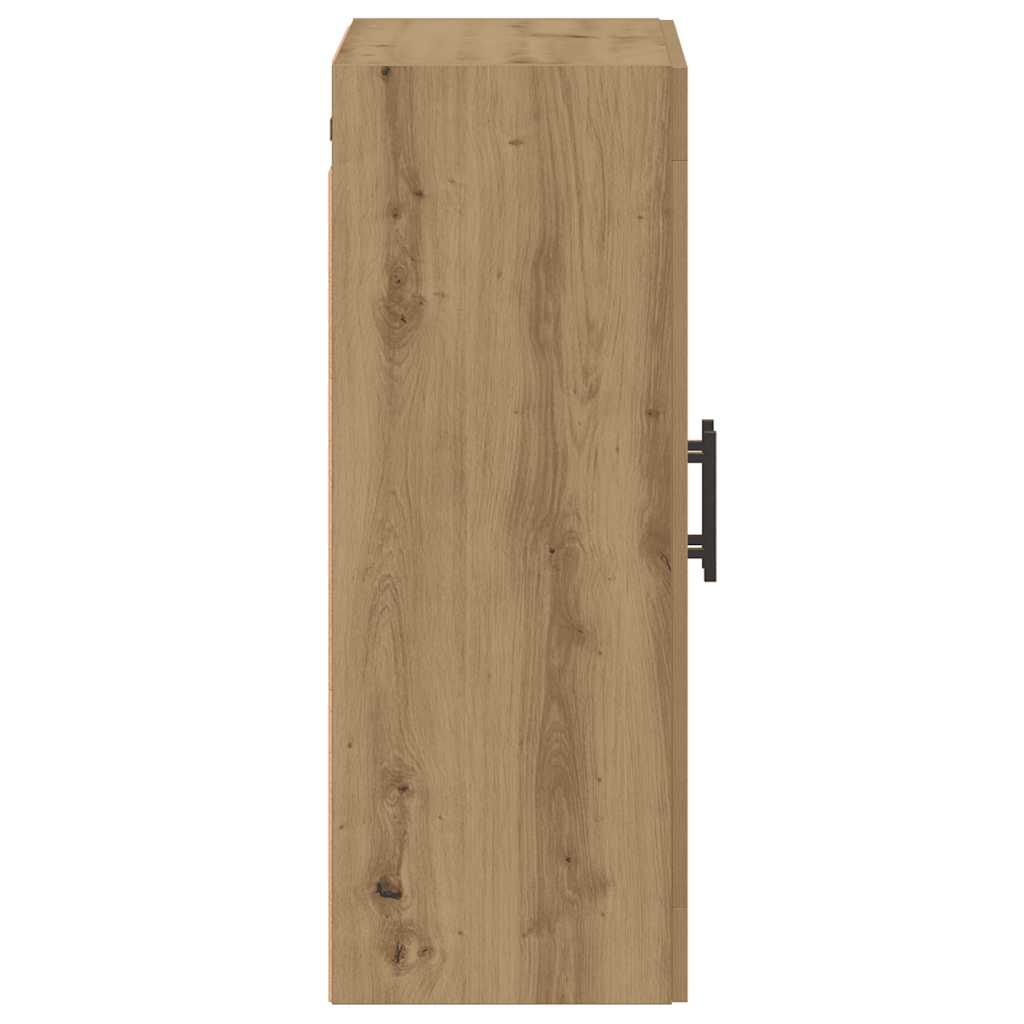 vidaXL Wandschrank Artisan-Eiche 69,5x34x90 cm Holzwerkstoff