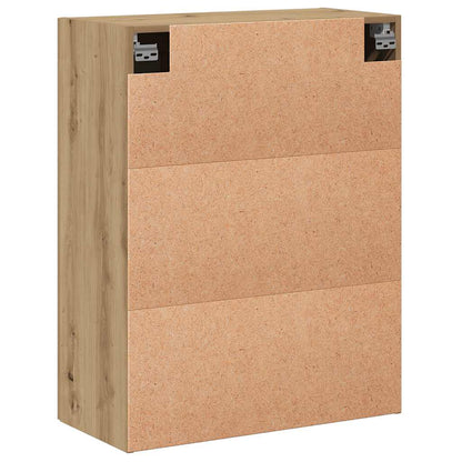 vidaXL Wandschrank Artisan-Eiche 69,5x34x90 cm Holzwerkstoff