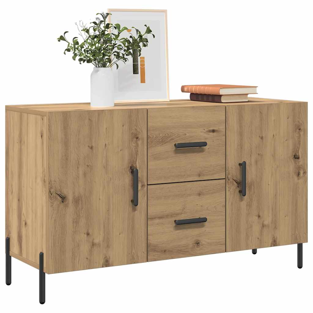 Sideboard Artisan-Eiche 100x36x60 cm Holzwerkstoff
