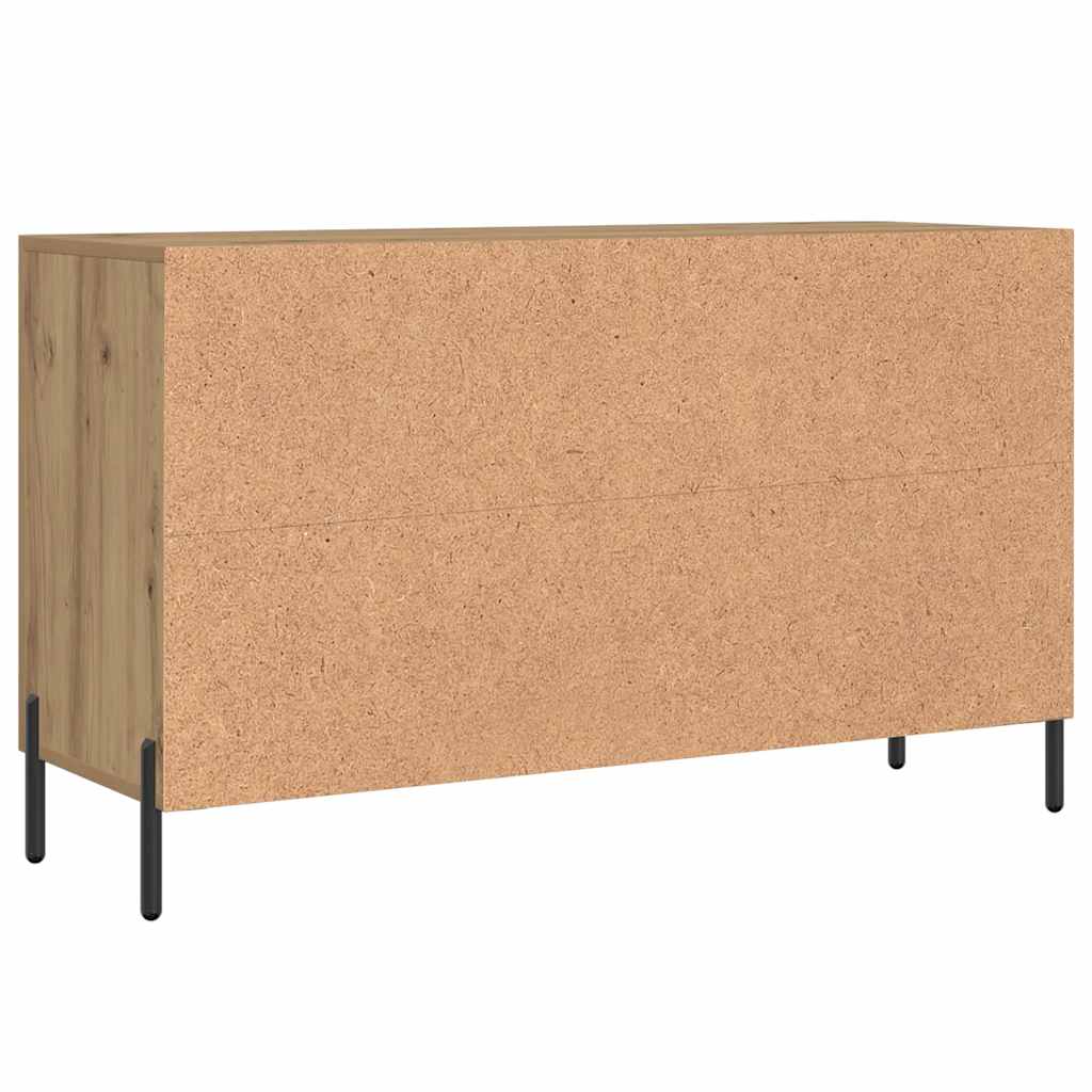 Sideboard Artisan-Eiche 100x36x60 cm Holzwerkstoff