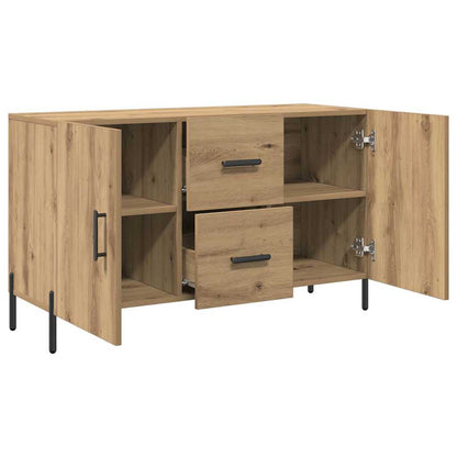 Sideboard Artisan-Eiche 100x36x60 cm Holzwerkstoff