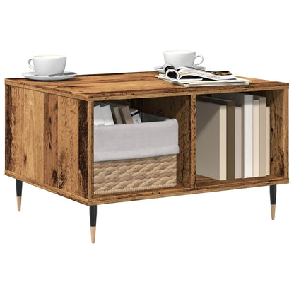 vidaXL Table basse aspect bois de récupération 60x50x36,5 cm bois d'ingénierie