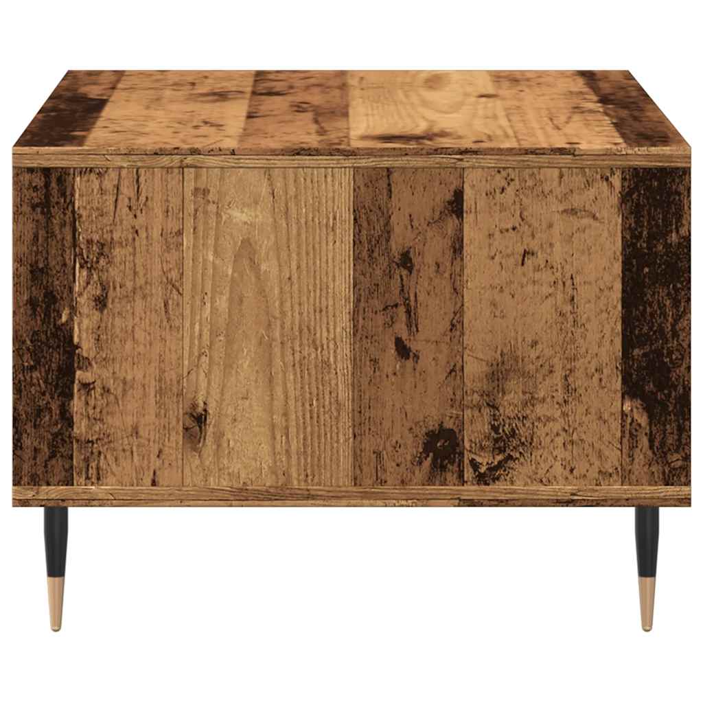 vidaXL Table basse aspect bois de récupération 60x50x36,5 cm bois d'ingénierie