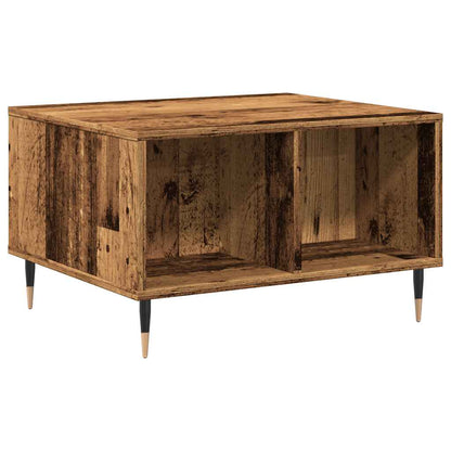 vidaXL Table basse aspect bois de récupération 60x50x36,5 cm bois d'ingénierie