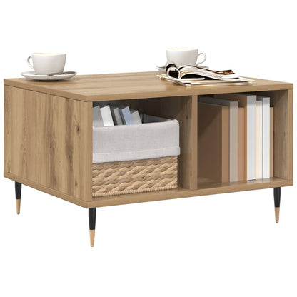 vidaXL Couchtisch Artisan-Eiche 60x50x36,5 cm Holzwerkstoff