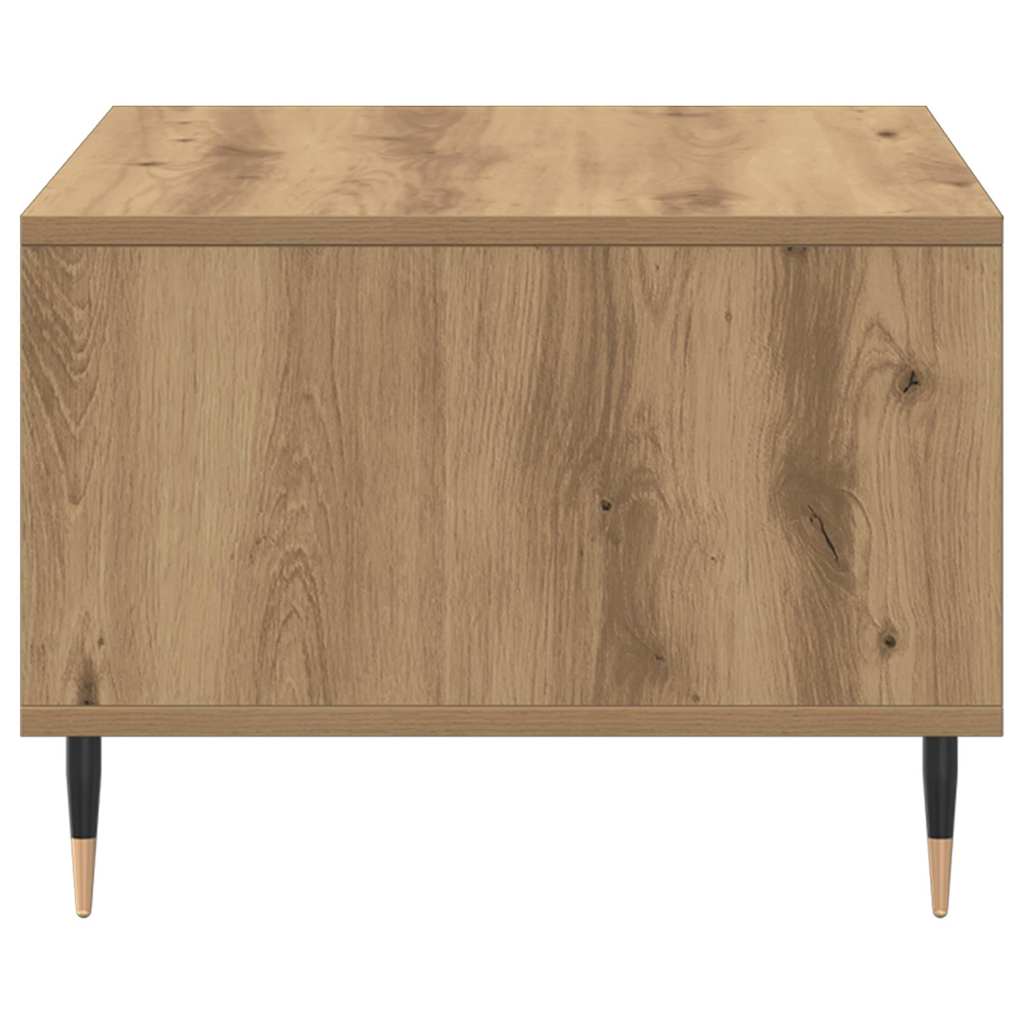 vidaXL Couchtisch Artisan-Eiche 60x50x36,5 cm Holzwerkstoff