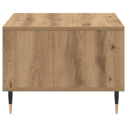 vidaXL Couchtisch Artisan-Eiche 60x50x36,5 cm Holzwerkstoff