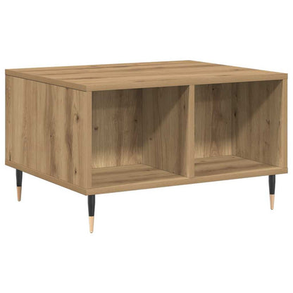 vidaXL Couchtisch Artisan-Eiche 60x50x36,5 cm Holzwerkstoff