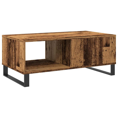 vidaXL Couchtisch Altholz-Optik 90x50x36,5 cm Holzwerkstoff