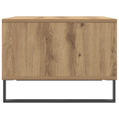 vidaXL Table basse chêne artisan 90x50x36,5 cm bois d'ingénierie