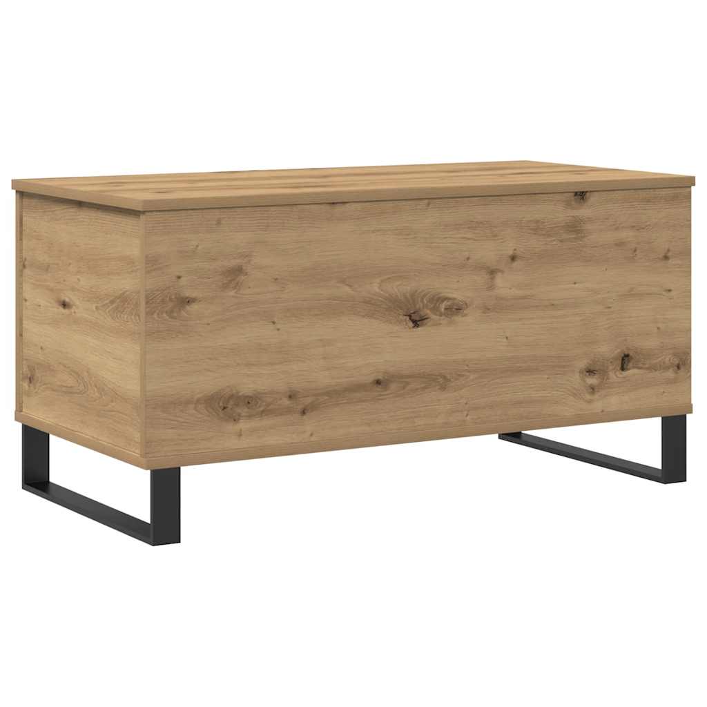 vidaXL Couchtisch Artisan-Eiche 90x44,5x45 cm Holzwerkstoff