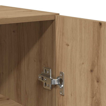 Wandschrank Artisan-Eiche 69,5x34x90 cm Holzwerkstoff