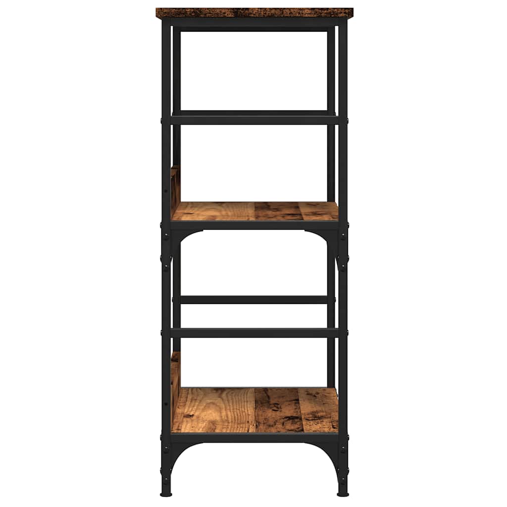 vidaXL Bücherregal Altholz-Optik 50x33x82 cm Holzwerkstoff