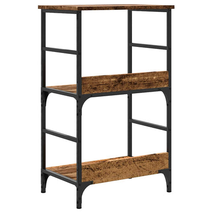 vidaXL Bücherregal Altholz-Optik 50x33x82 cm Holzwerkstoff