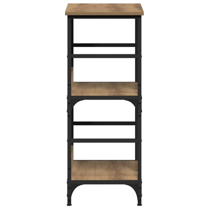 vidaXL Bibliothèque Chêne Artisan 50x33x82 cm Bois d'ingénierie