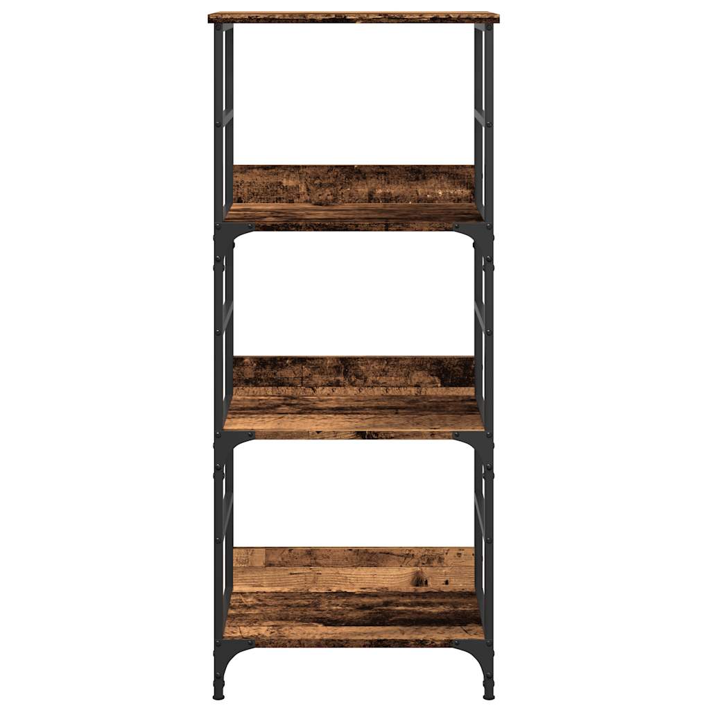 vidaXL Bibliothèque aspect bois de récupération 50x33x117,5 cm en bois d'ingénierie