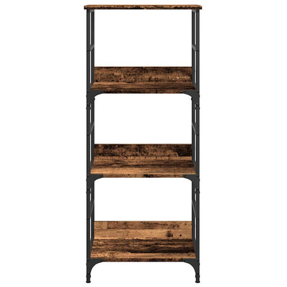 vidaXL Bibliothèque aspect bois de récupération 50x33x117,5 cm en bois d'ingénierie