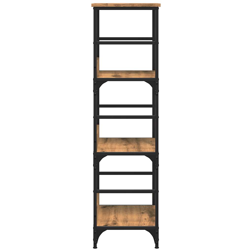 vidaXL Bücherregal Artisan-Eiche 50x33x117,5 cm Holzwerkstoff