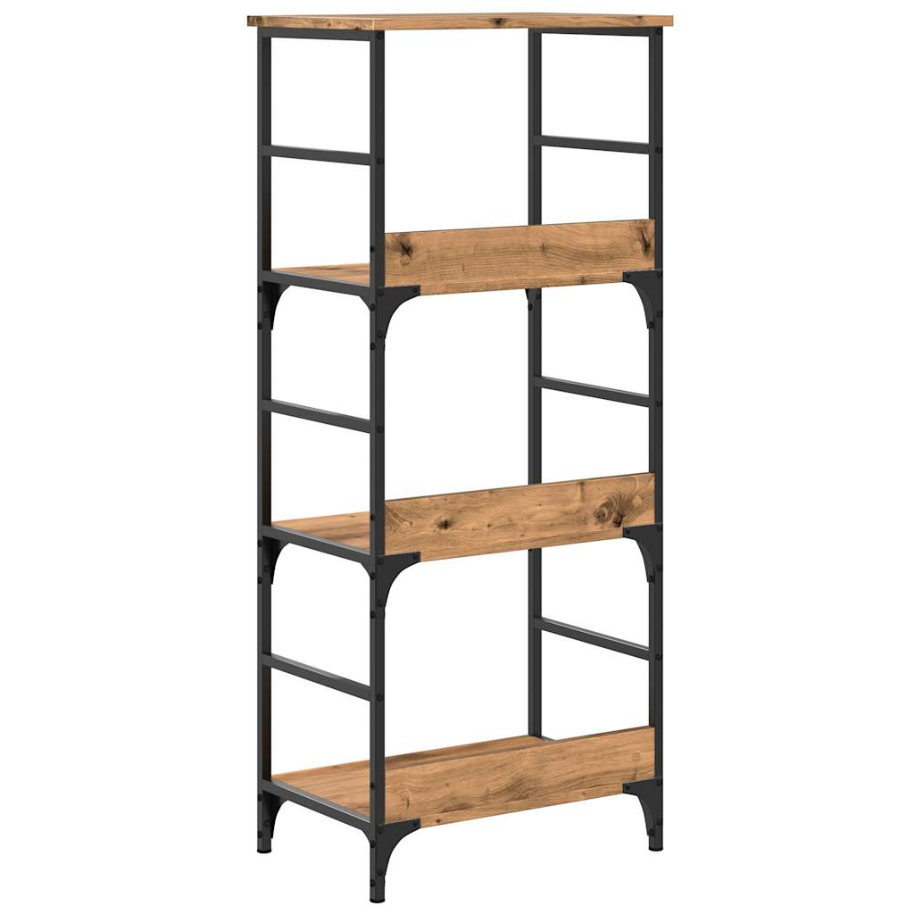 vidaXL Bücherregal Artisan-Eiche 50x33x117,5 cm Holzwerkstoff