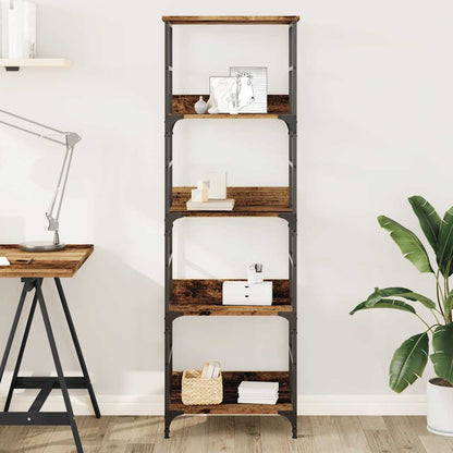 vidaXL Bücherregal Altholz-Optik 50x33x153 cm Holzwerkstoff