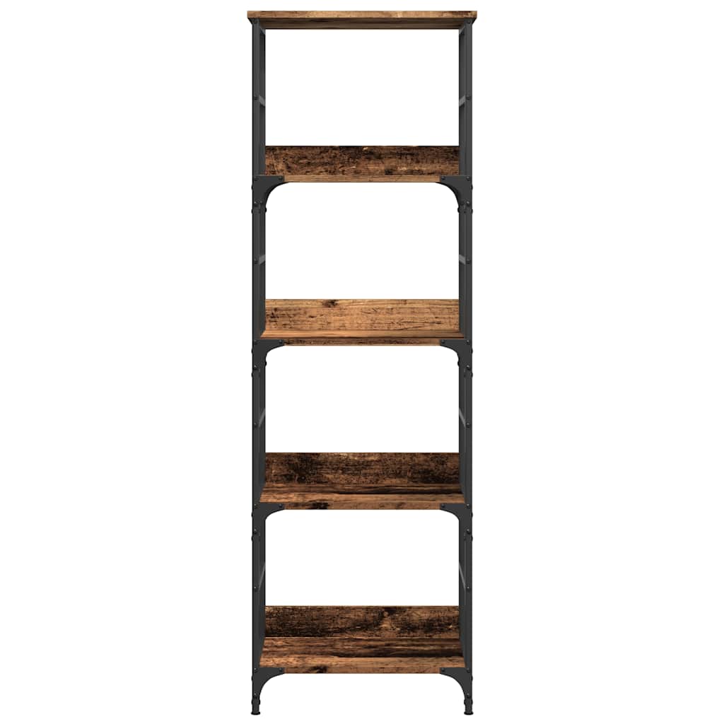 vidaXL Bücherregal Altholz-Optik 50x33x153 cm Holzwerkstoff