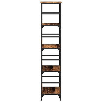vidaXL Bücherregal Altholz-Optik 50x33x153 cm Holzwerkstoff