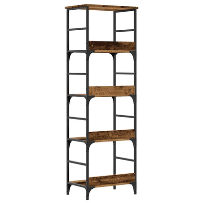 vidaXL Bücherregal Altholz-Optik 50x33x153 cm Holzwerkstoff