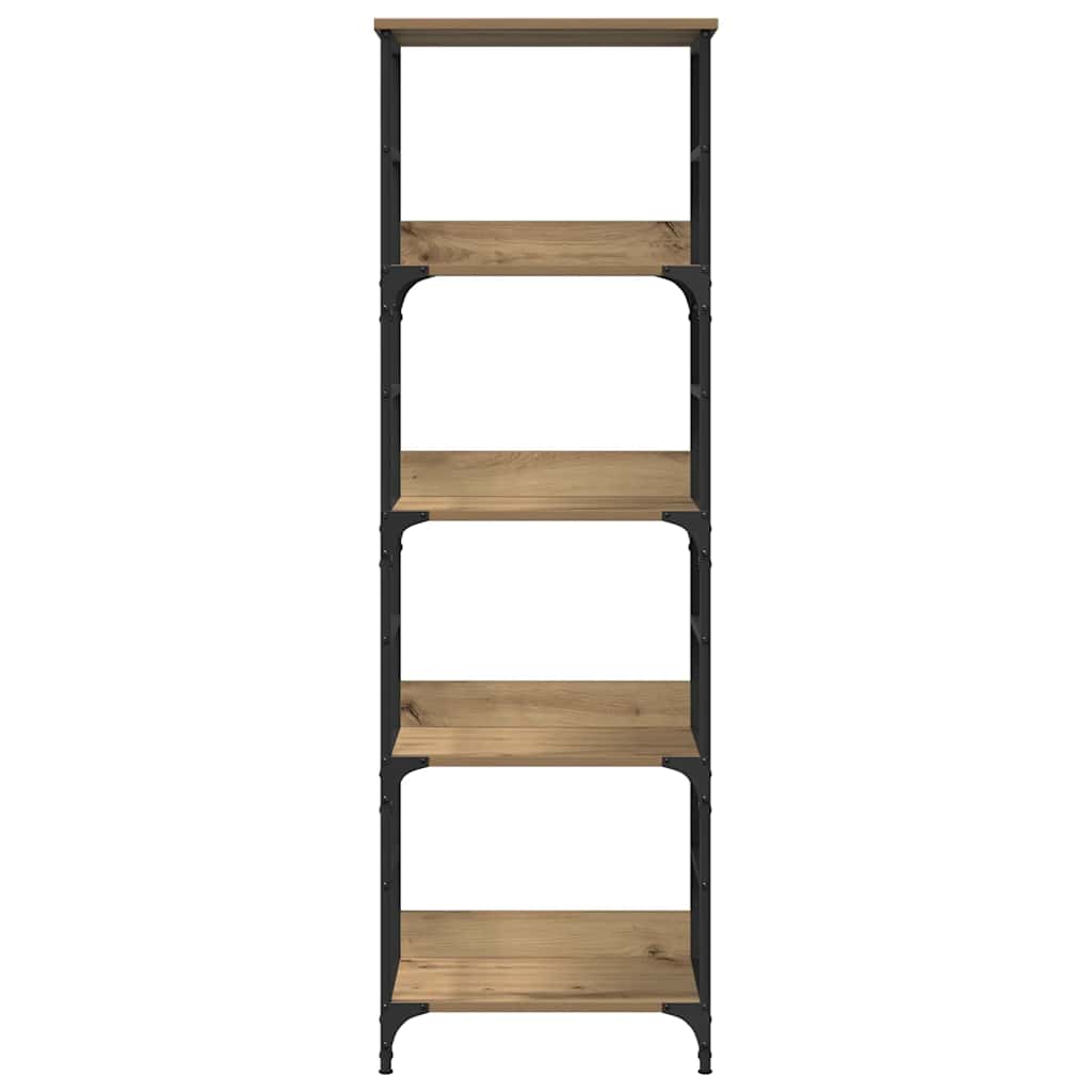 vidaXL Bücherregal Artisan-Eiche 50x33x153 cm Holzwerkstoff