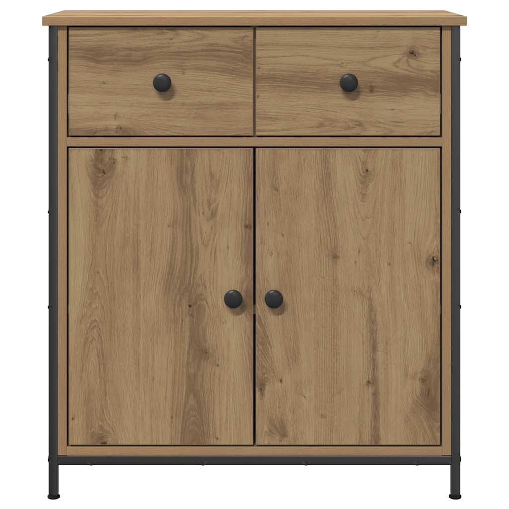 vidaXL Sideboard Artisan-Eiche 70x30x80 cm Holzwerkstoff