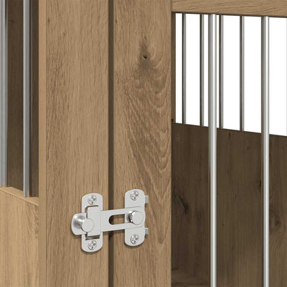 Hundekäfig im Möbelstil Artisan-Eiche 45x62x59 cm Holzwerkstoff